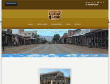 Tablet Screenshot of lookoutlodgeaz.com